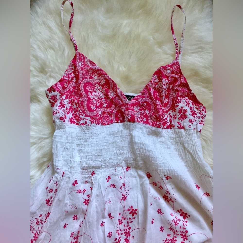 🧿Raviya🌺Smocked Floral Print Summer Dress🧿
